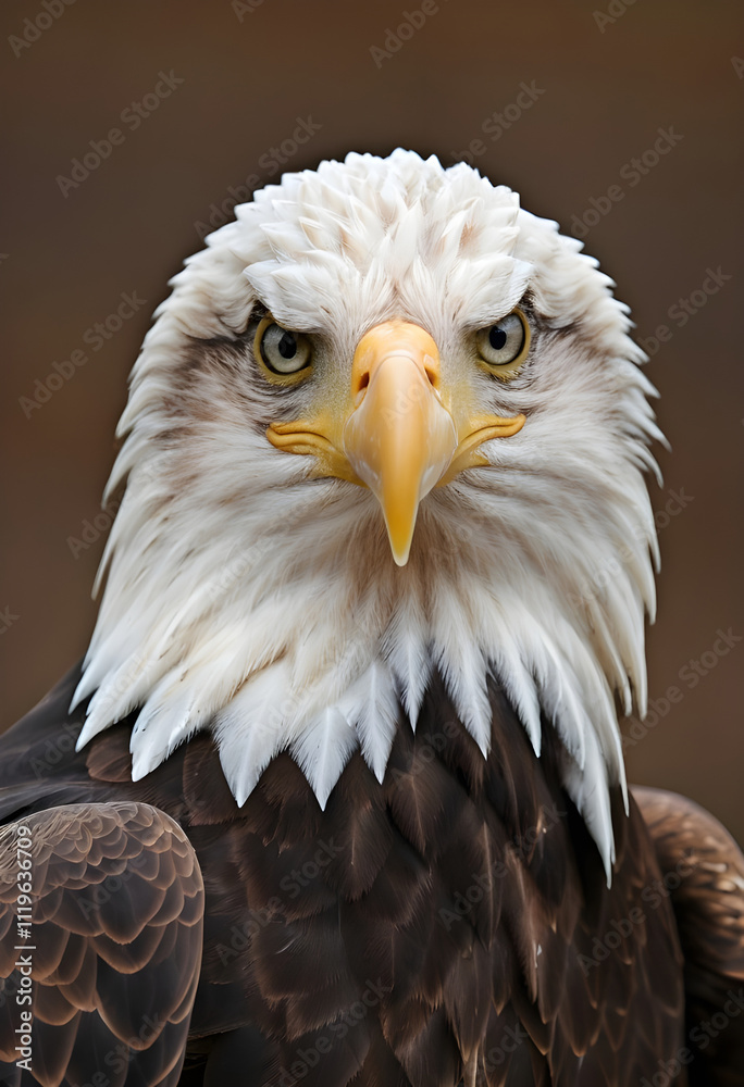 Obraz premium The Bald Eagle (Haliaeetus leucocephalus) portrait