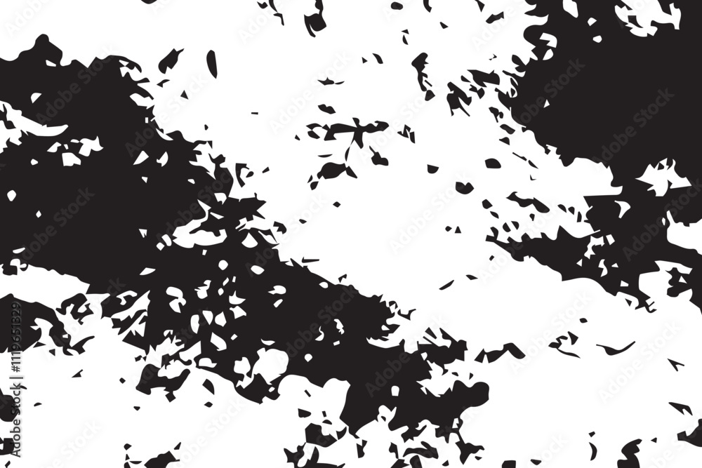 Naklejka premium Distressed uneven grunge background. Monochrome Grunge Pattern. Abstract background. Image includes a effect the black and white tones.