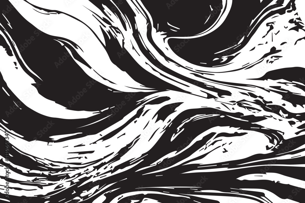 Naklejka premium Distressed uneven grunge background. Monochrome Grunge Pattern. Abstract background. Image includes a effect the black and white tones.