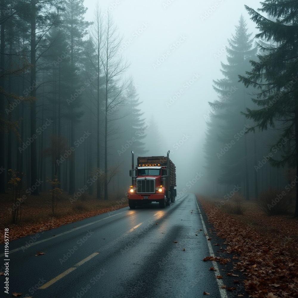 truck on the road truck on the road