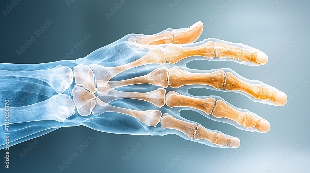 This detailed x ray image reveals the intricate structure of the hand, showcasing the delicate bones and joints that work with precision to facilitate movement and dexterity. This detailed x ray image reveals the intricate structure of the hand, showcasing the delicate bones and joints that work with precision to facilitate movement and dexterity.