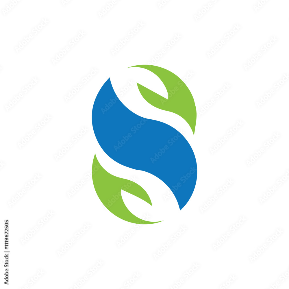 Fototapeta premium s logo design, s icon vector, s symbol for monogram, s initial logo, s letter logo, s vector logo, s template design, s green logo, Set of letter S minimal logo icon design template elements,