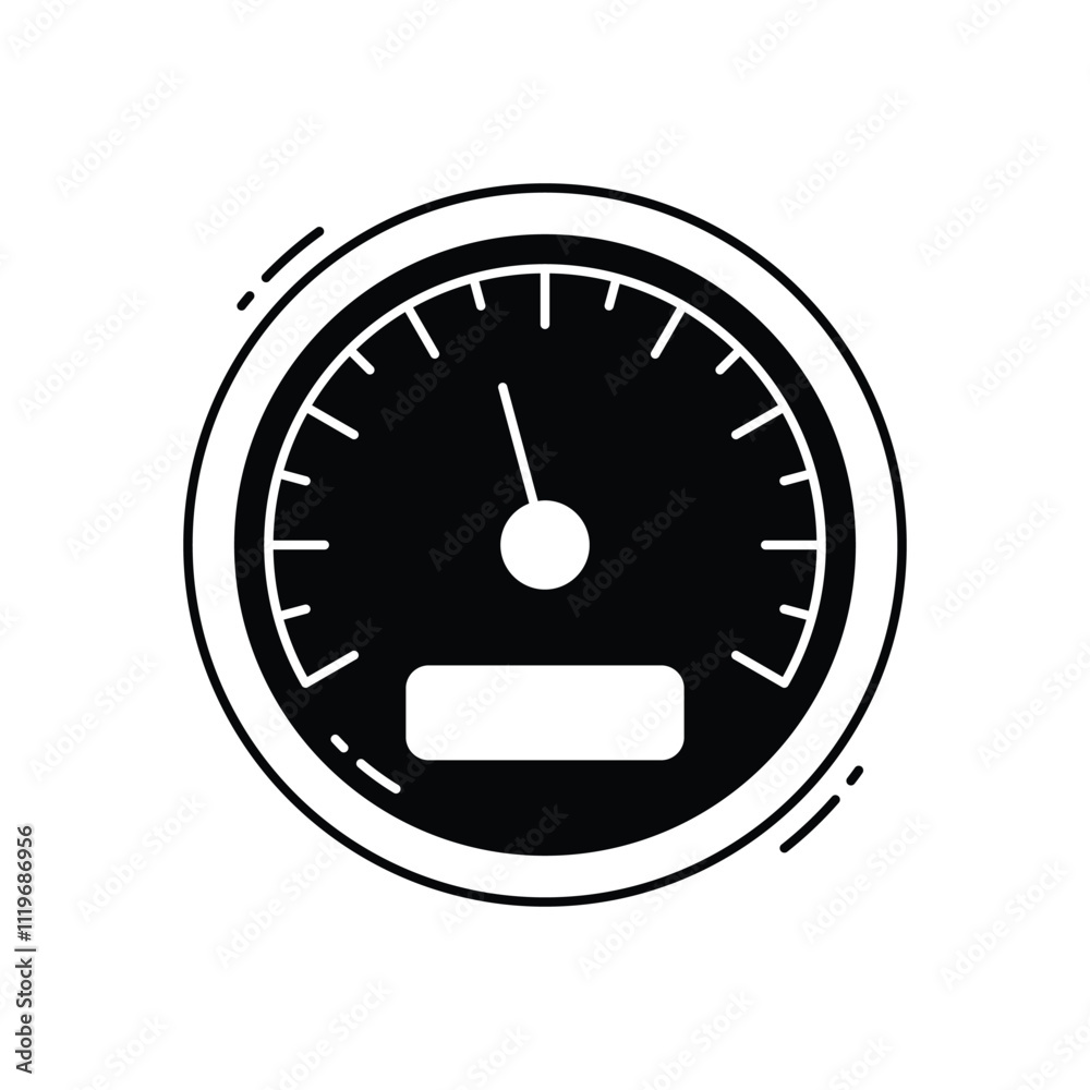 speedometer vector icon speedometer vector icon
