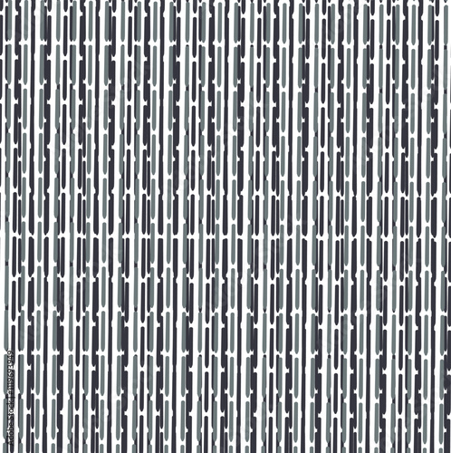 The texture consists of vertical dark gray stripes or segments in the form of a dense coating.