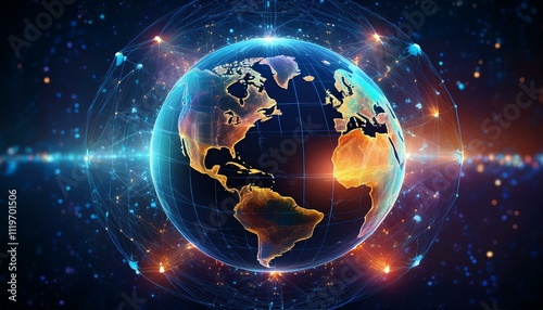 Light transforms our world into a village.  
