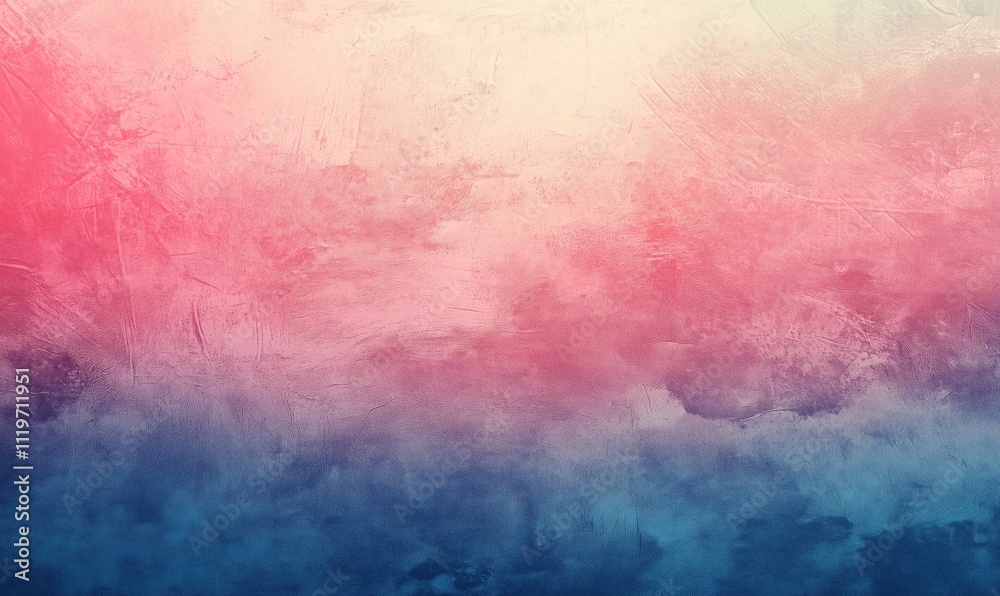 Obraz premium Gradient texture pink blue, abstract background with soft hues, smooth transitions, artistic design