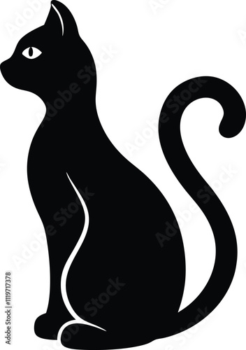 cat vector silhouette