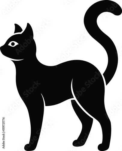 cat vector silhouette