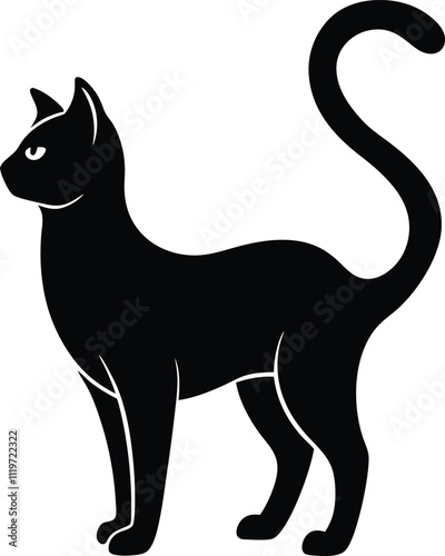 cat vector silhouette