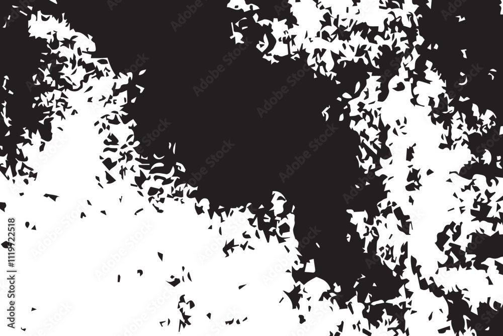 Obraz premium Black and white grunge. Monochrome Grunge Pattern. Retro Rough Halftone Background. Grunge Urban Background.