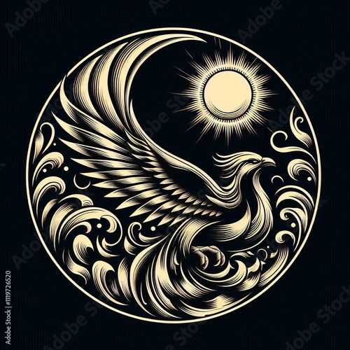 Phoenix Symbolizes rebirth immortality and resurrection