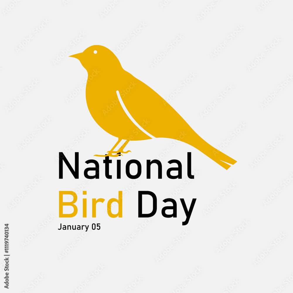 vector graphic of National Bird Day good for national National Bird Day celebration. flat design. flyer design.flat illustration. vector graphic of National Bird Day good for national National Bird Day celebration. flat design. flyer design.flat illustration.