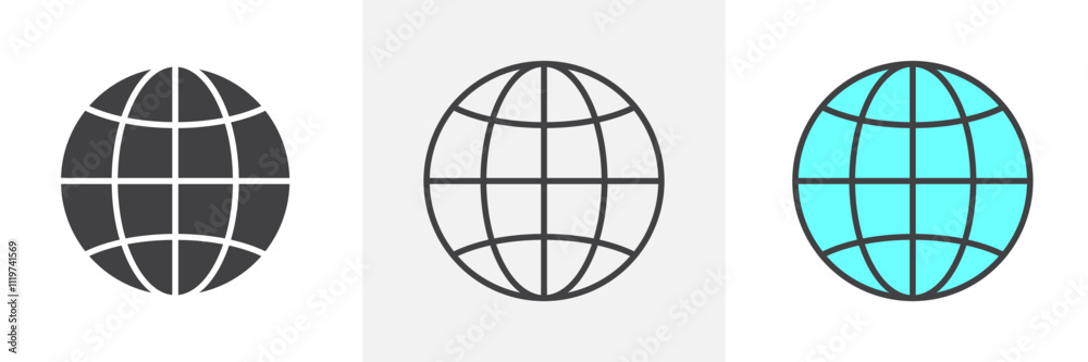 Web icon collection in black and colored style. Web icon collection in black and colored style.