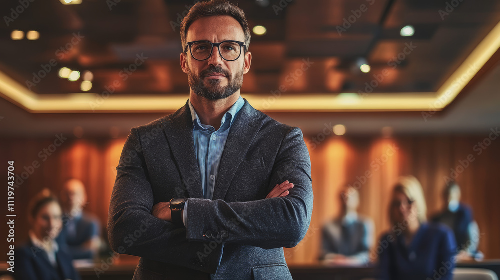 portrait of a businessman