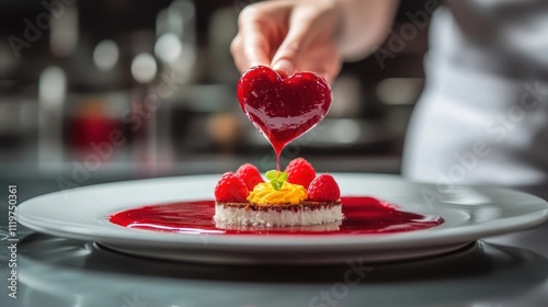 Chef Plates Decadent Heart ...