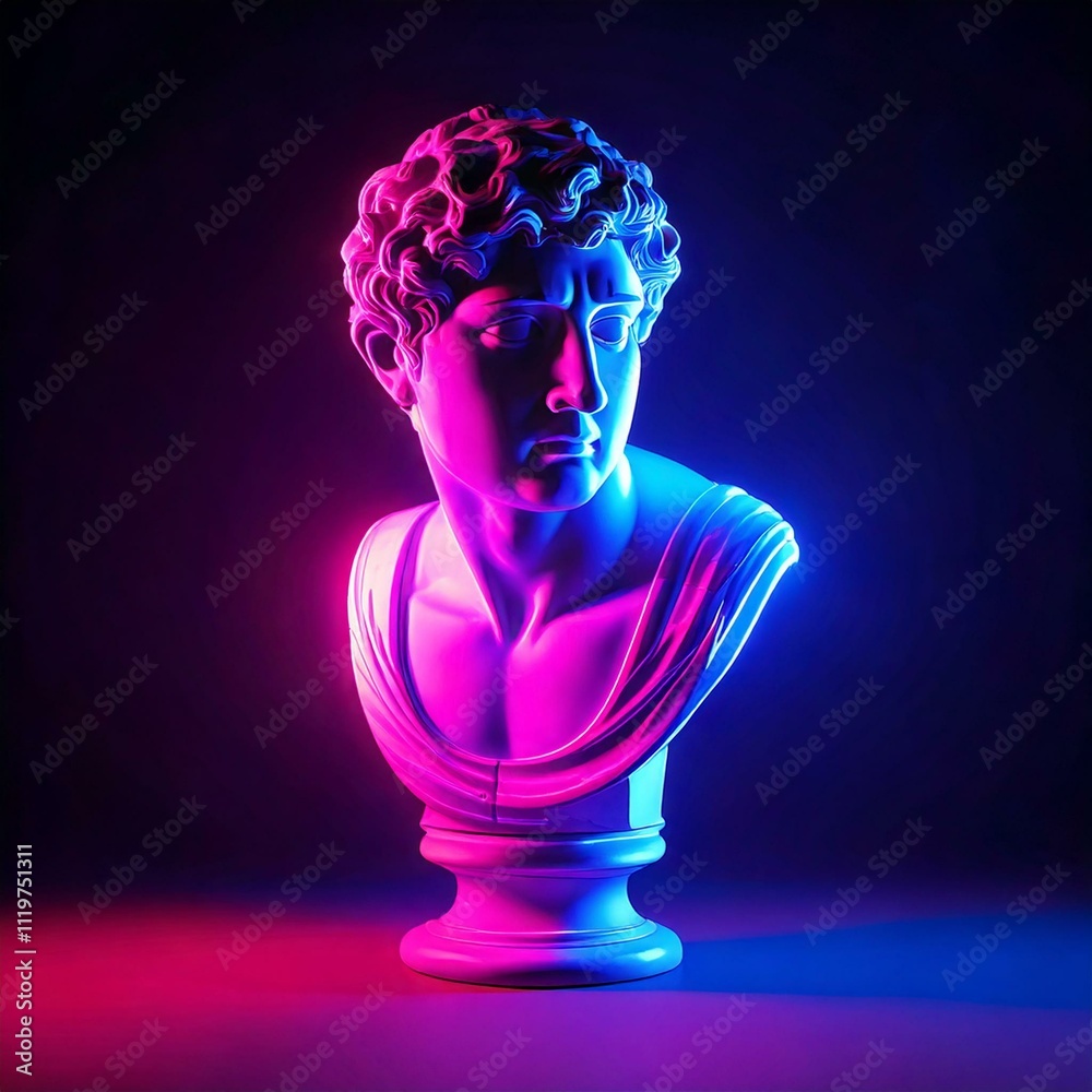 Greek Statue Head Greek Statue Head