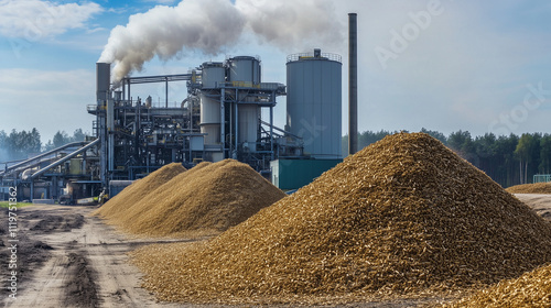 Korzyści ekonomiczne i ekologiczne z wykorzystania pelletu drzewnego w systemach energetycznych przemysłu ciepłowniczego. photo