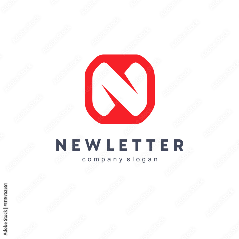 Vector logo design template. Abstract Letter N sugn. Vector logo design template. Abstract Letter N sugn.