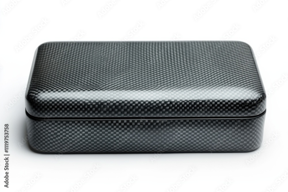 Carbon Fiber Storage Box in Gunmetal Gray Carbon Fiber Storage Box in Gunmetal Gray