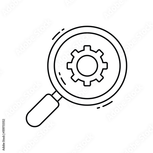 search engine vector icon