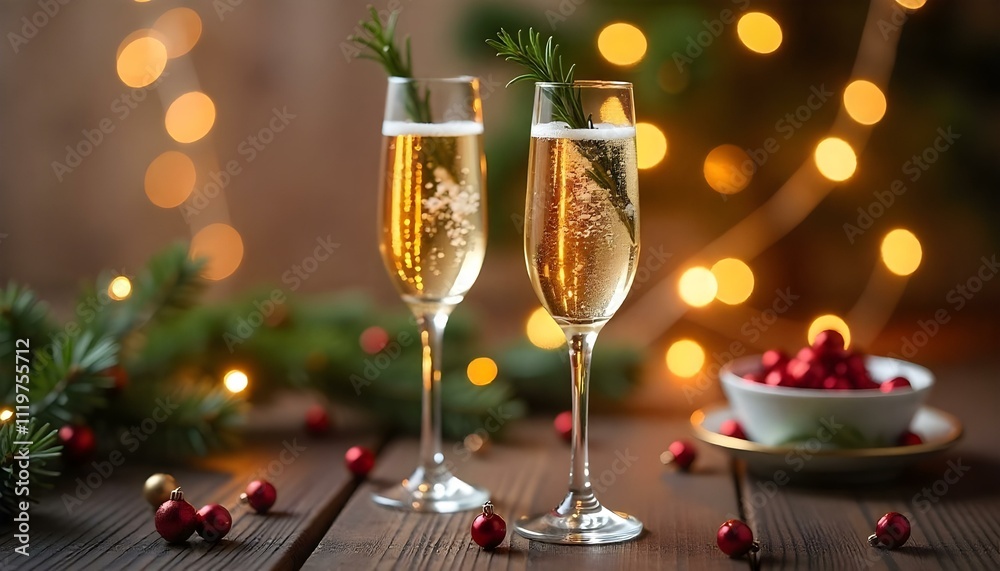 Celebratory Cocktails for a New Year's Toast