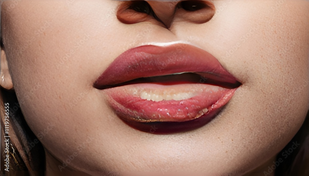 Fototapeta premium Women lips