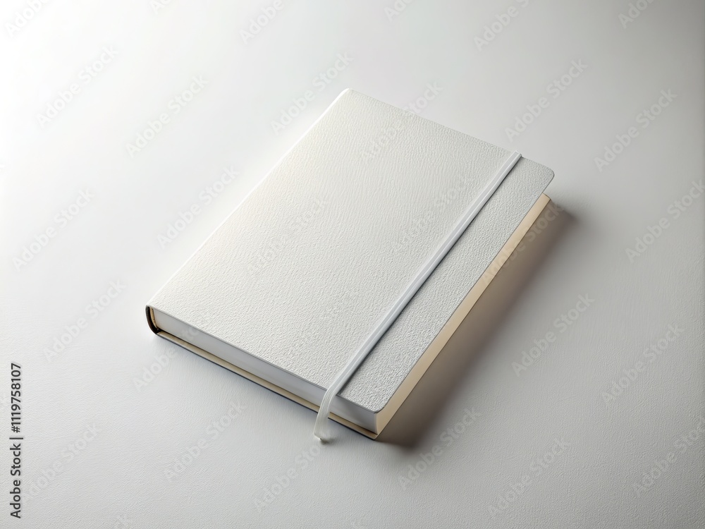 Isolated Notebook on White Background - Perfect for Creative Projects, Stationery Designs, and Educational Materials - High-Quality Stock Photo for Online Use and Print Media Isolated Notebook on White Background - Perfect for Creative Projects, Stationery Designs, and Educational Materials - High-Quality Stock Photo for Online Use and Print Media
