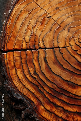 A close-up shot of wood grain texture with varying patterns and colors