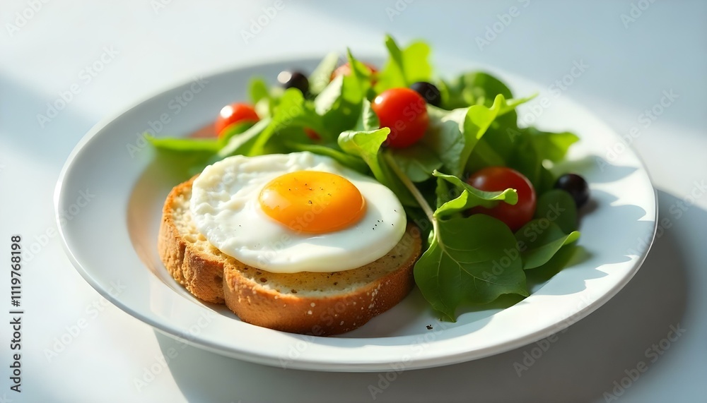 Studio Shot of a Classic Breakfast Platter Studio Shot of a Classic Breakfast Platter