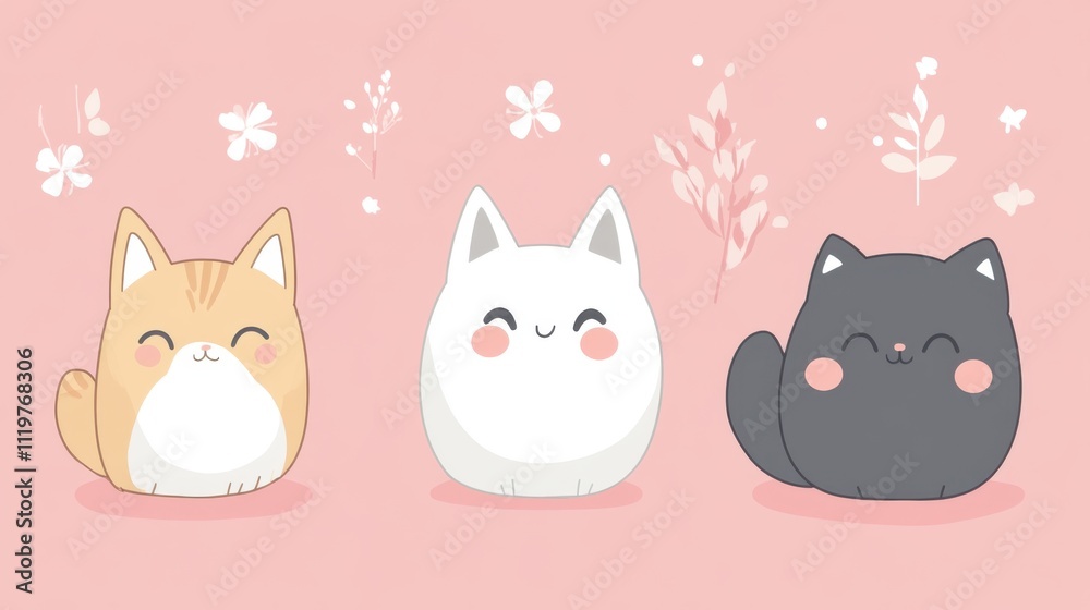 Whimsical Wildlife: Simple Cartoon Animal Illustrations Whimsical Wildlife: Simple Cartoon Animal Illustrations