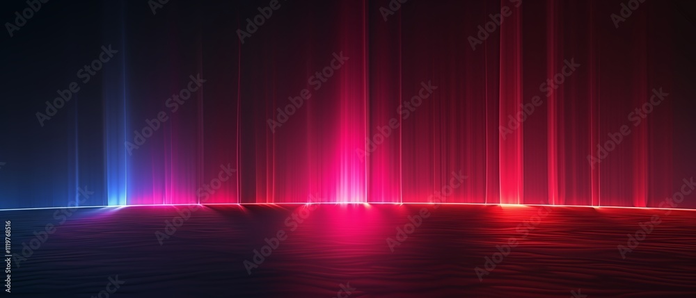 Dark blue background with red and blue lines that are in the water. The red and blue lines are creating a sense of depth and movement in the image Dark blue background with red and blue lines that are in the water. The red and blue lines are creating a sense of depth and movement in the image