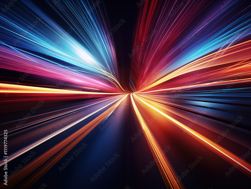 Superb Light trails effect overlays dynamic speed and motion night neon glow streaks colorful blur Superb Light trails effect overlays dynamic speed and motion night neon glow streaks colorful blur