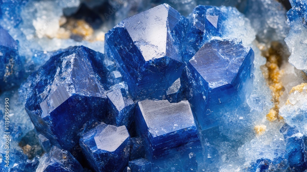 Blue quartzite and lazulite mineral cluster with intricate crystal formations and vibrant colors showcasing natural beauty and geological elegance. Blue quartzite and lazulite mineral cluster with intricate crystal formations and vibrant colors showcasing natural beauty and geological elegance.