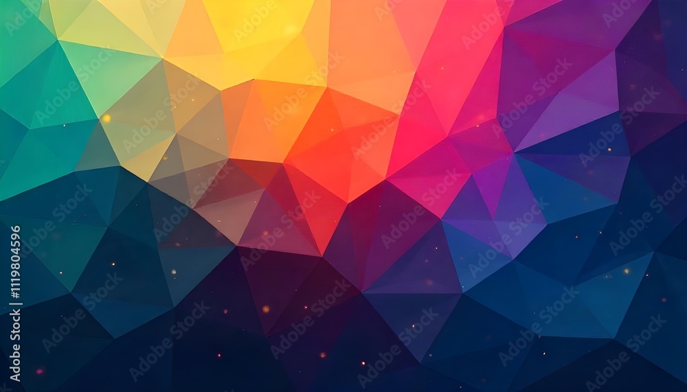 Fototapeta premium abstract background with triangles