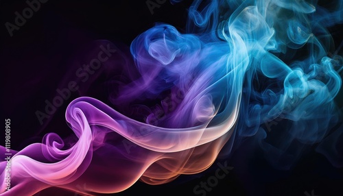 Colofrul Smoke Textures Wallpaper Designs 