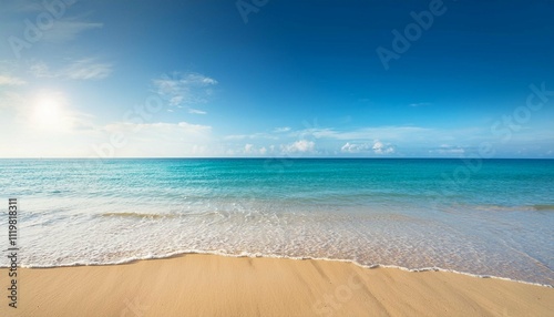 beautiful sea beach background amazing sea ocean in good weather day nature beach sand background