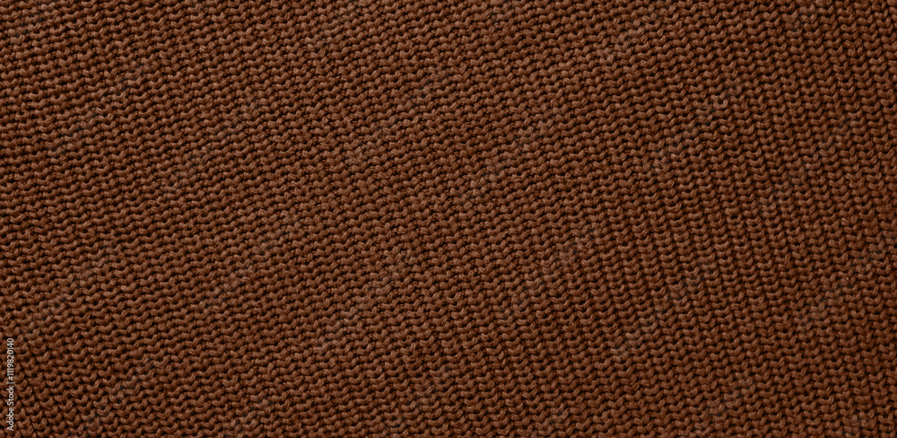 Texture of smooth knitted sweater with pattern. Handmade knitting wool or cotton fabric texture. Background of Large knit pattern with knitting needles or crochet. Mocha Mousse colour of 2025 year Texture of smooth knitted sweater with pattern. Handmade knitting wool or cotton fabric texture. Background of Large knit pattern with knitting needles or crochet. Mocha Mousse colour of 2025 year