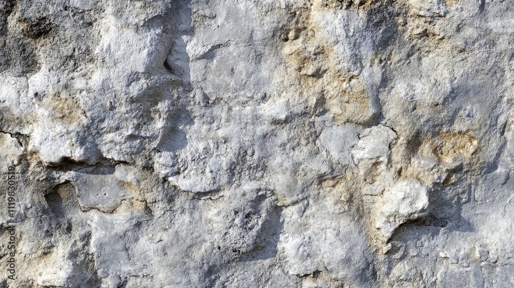 Close up of textured grey mortar wall highlighting rough and aged surface details suitable for architecture or design backgrounds Close up of textured grey mortar wall highlighting rough and aged surface details suitable for architecture or design backgrounds