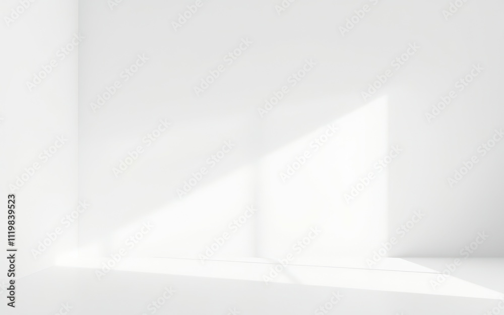 Light streaming through a modern minimalist room creates a serene atmosphere during the afternoon Light streaming through a modern minimalist room creates a serene atmosphere during the afternoon