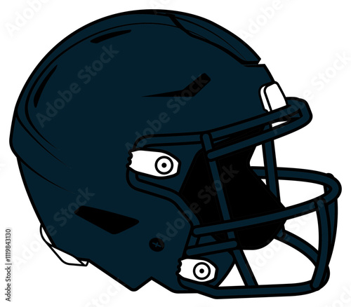 Dark blue helmet of the Houston Texans American football team