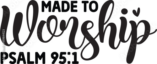 made to worship SVG