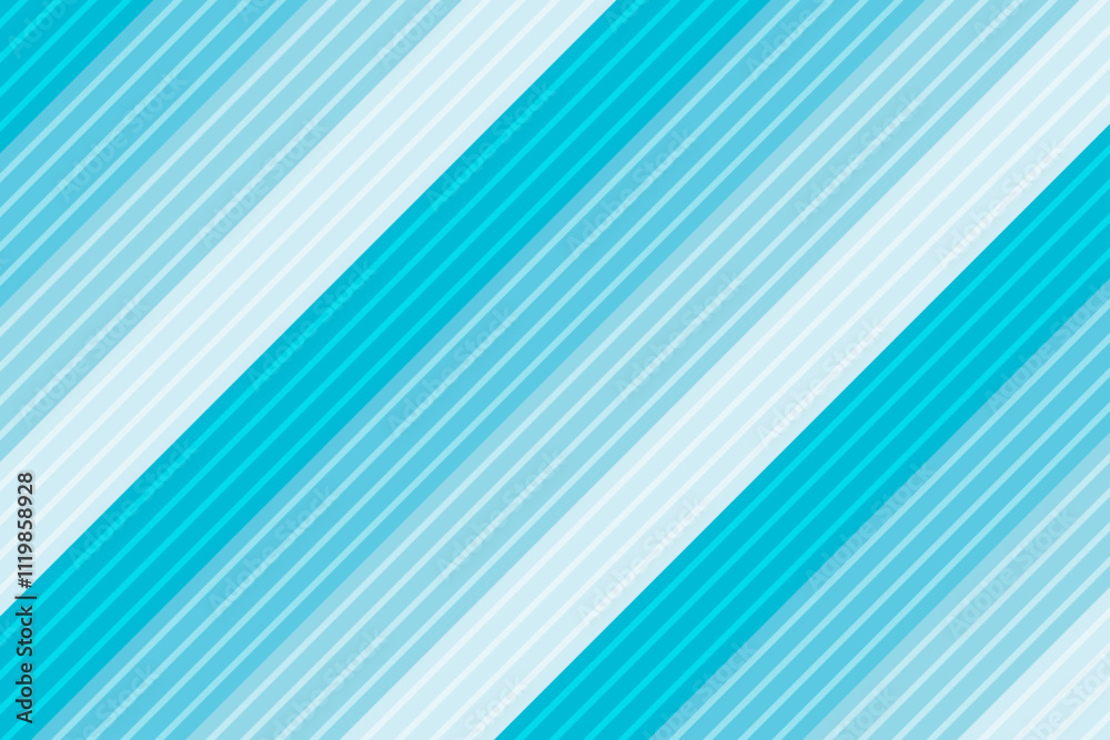 Obraz premium Blue Diagonal Lines Stripes Pattern Background. Vector Illustration. Futuristic. Wallpaper. Backdrop. Abstract Winter Banner