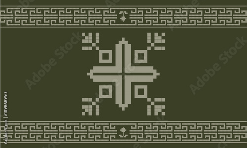 Traditional Arabian Sadu Weaving Pattern, songket pattern, batik indonesia.