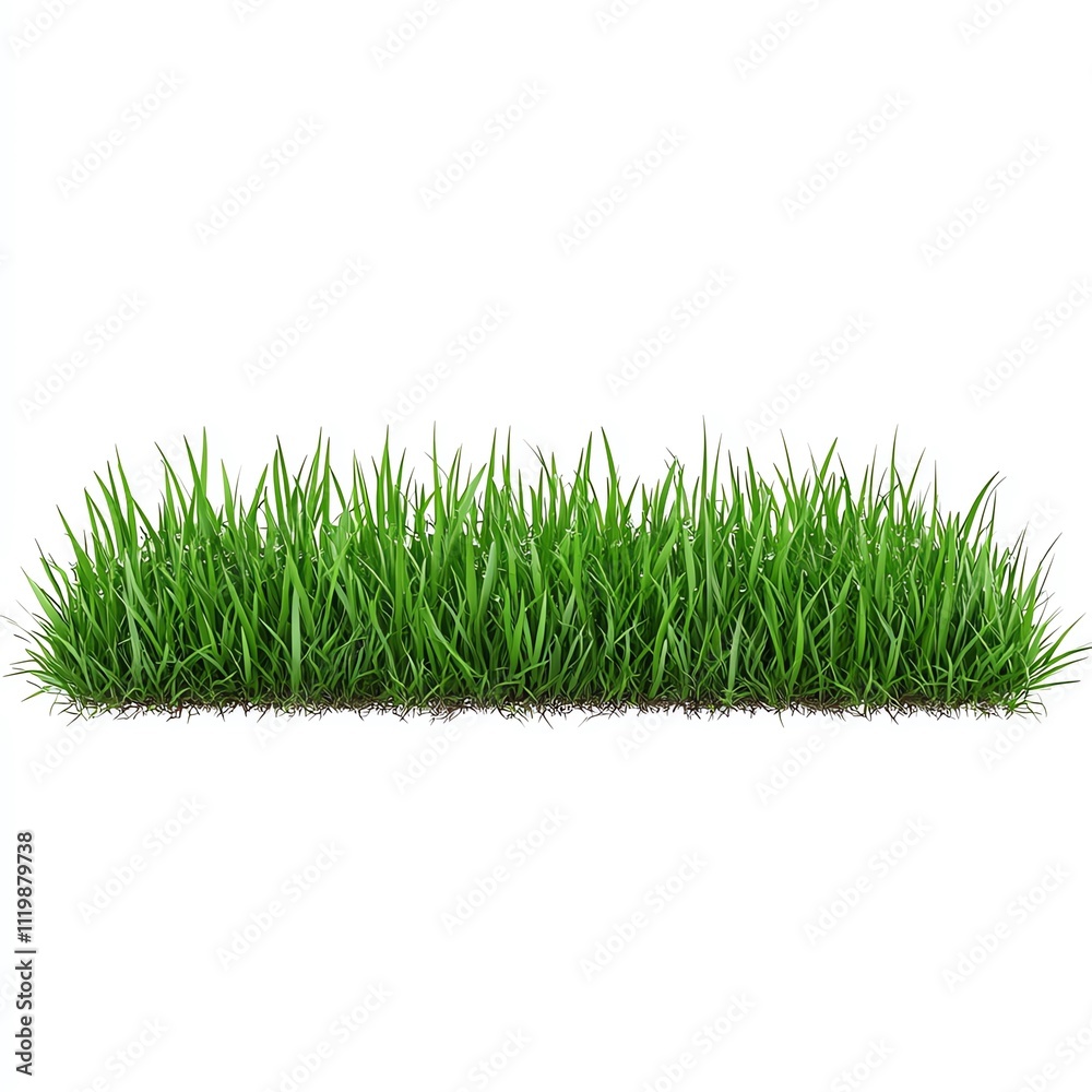 A vibrant patch of green grass, showcasing lush blades arranged in a neat strip, perfect for landscaping and outdoor aesthetics. A vibrant patch of green grass, showcasing lush blades arranged in a neat strip, perfect for landscaping and outdoor aesthetics.