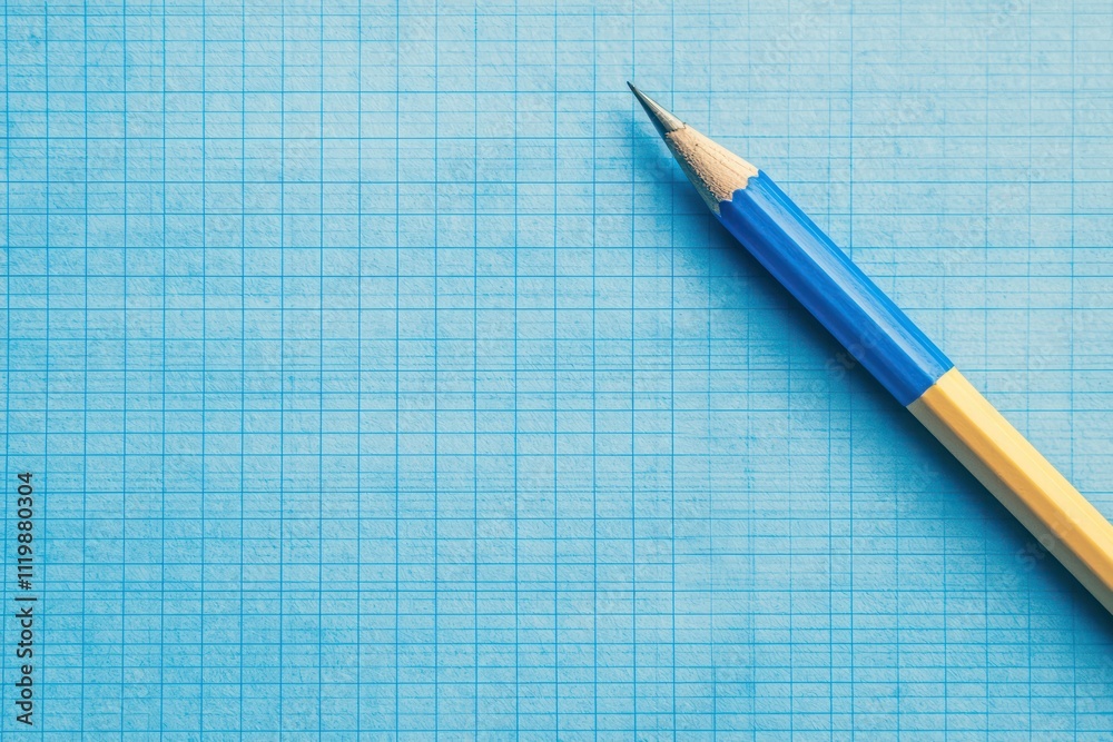 Blue graph paper background ideal for sketching or writing. Blue graph paper background ideal for sketching or writing.