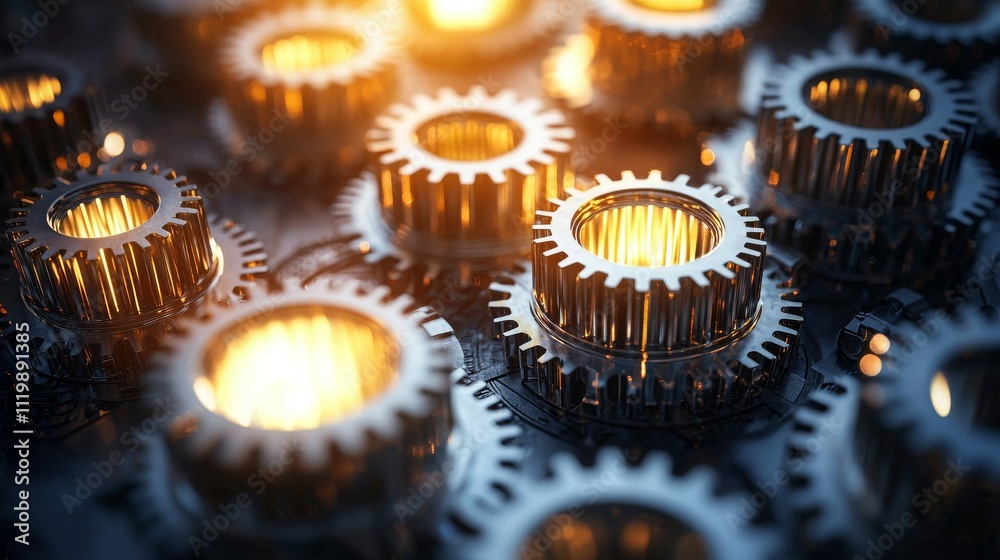 Gears with Light for Efficiency and Quality Enhancement Gears with Light for Efficiency and Quality Enhancement