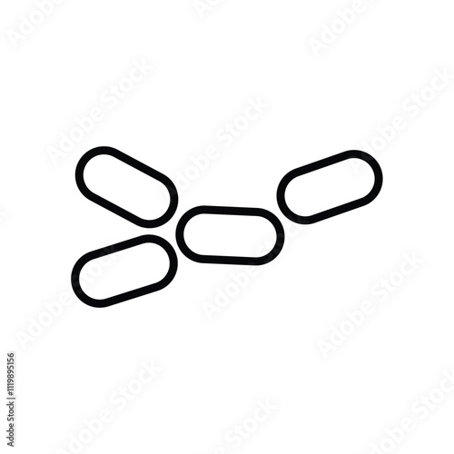 yeast icon vector Baking  sign