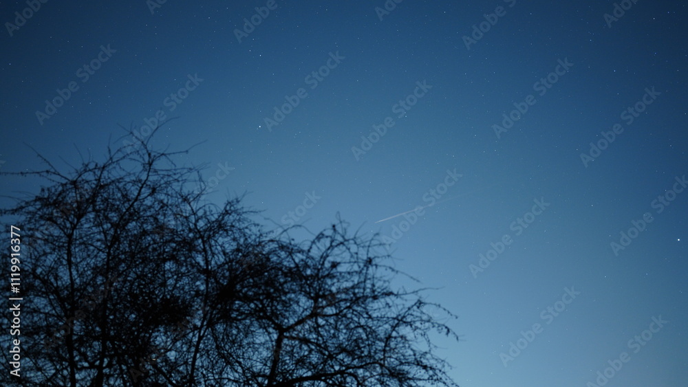 The night sky view with the stars full of the sky at night
The night sky view with the stars full of the sky at night