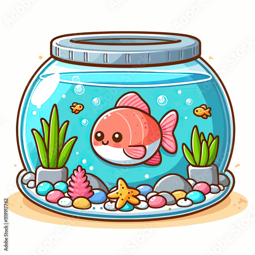 aquarium with fishes