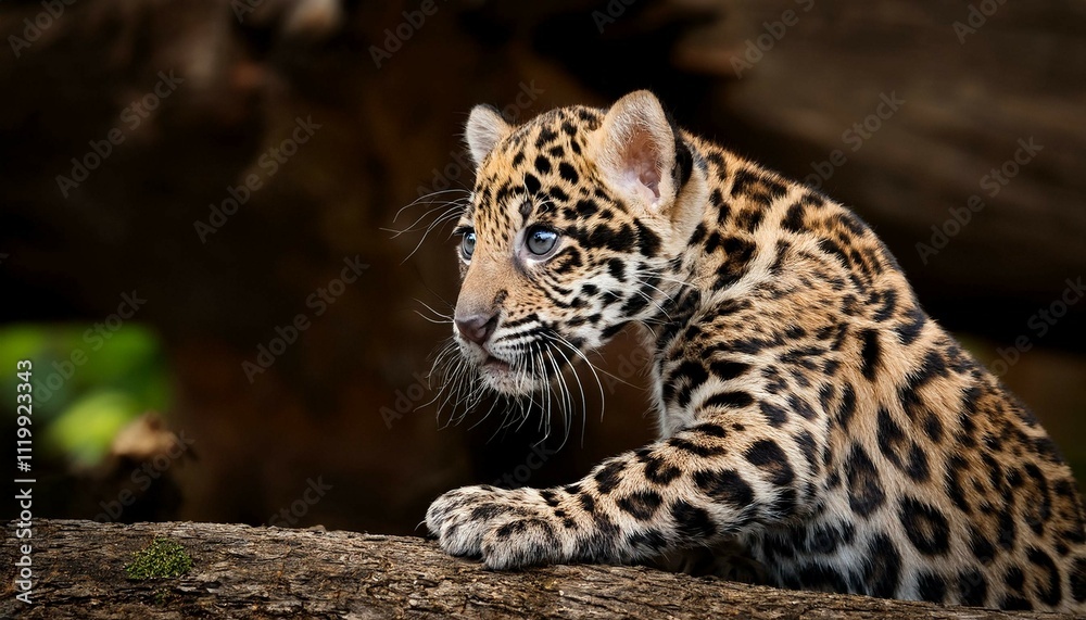 Fototapeta premium portrait of a leopard
